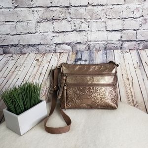 EUC Metallic The Sak Crossbody/Shoulder Bag